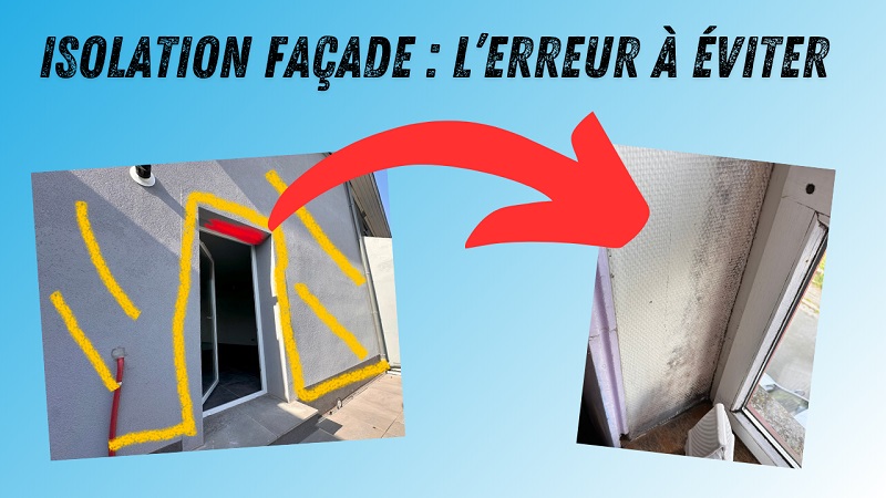 Isolation de façade avec crépi : l’erreur à éviter pour ne pas avoir de champignons sur ses murs