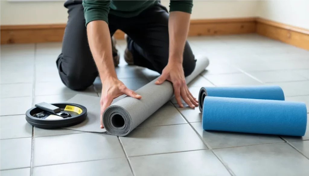 Comment isoler votre sol carrelé qui est froid en hiver ?