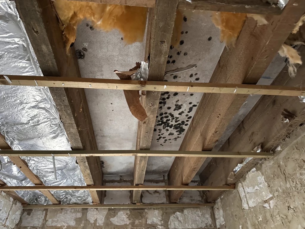 Isolation insuffisante et mal posée